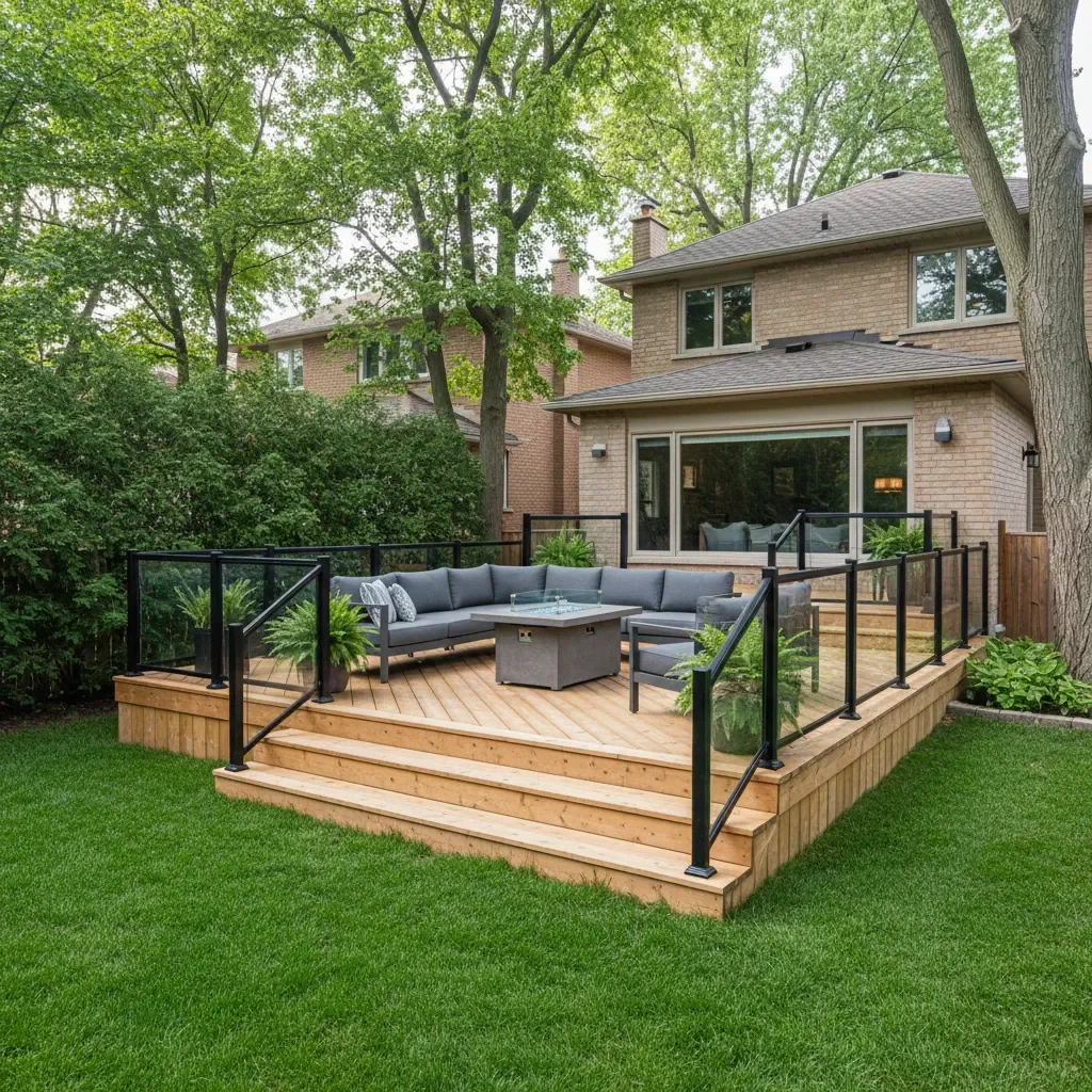 Professional Deck builder by Signature Landscaping Oshawa in Oshawa